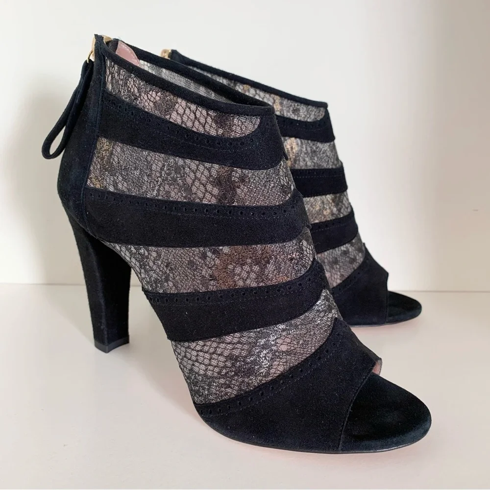 Jean-Michel Cazabat lace Oxford booties